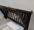Beautiful Antique WOODEN KNICK KNACK WALL SHELF DISPLAY HOME DECOR SOLID 20×9