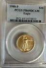 1988-P $10 PCGS PR69 DCAM Proof Gold 1/4 oz American Eagle Coin Graded Bullion!!