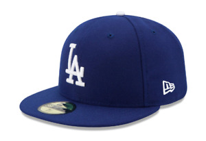 Los Angeles Dodgers New Era Auth On Field 59FIFTY Performance Fitted Hat - Royal
