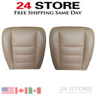 For 2002-2007 Ford F250 F350 Super Duty Lariat Driver & Passenger Seat Cover TAN (For: 2002 Ford F-350 Super Duty Lariat 7.3L)