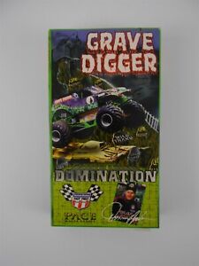 Grave Digger Domination Monster Truck Jam Rally Pace Motor Sports 1997 VHS
