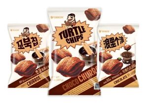 Orion Turtle Chips Choco Churros Flavor , 2.83 Ounces, ( 3 Bags)