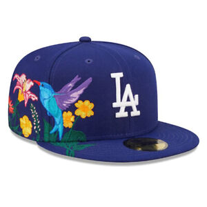 Los Angeles Dodgers LAD MLB Authentic Blooming New Era 59FIFTY Fitted Cap