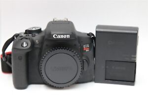 Canon EOS Rebel T6i 24.2 MP Digital SLR Camera with One Battery and Charger