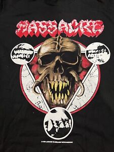 Massacre T- Shirt Size L Death Metal Long Sleeve