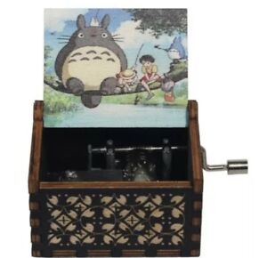 Totoro Music Box Carved Wood Theme song new anime