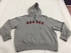 Red Sox MLB Nike Hoodie Mens XL Gray Embroidered Print Spell Out Pocket