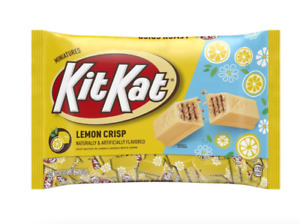 KIT KAT Lemon Crisp Mini Lemon Flavored Crème Wafer Exotic Candy