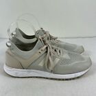 New Balance 247 Running Shoes Sneakers Rev lite Womens Size 9 Tan White Lace Up
