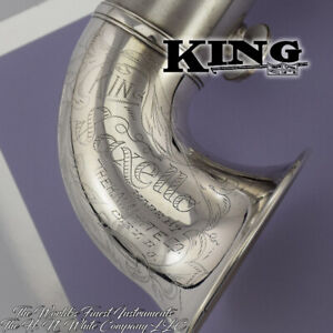 1924 Rare Vintage King Saxello Soprano Saxophone Fantastic SN: 71621