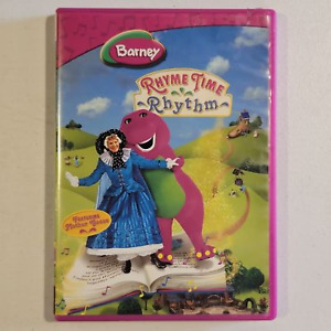 Barney - Rhyme Time Rhythm DVD 2001 CHILDREN'S FAMILY MUSIC RETRO RARE OOP NR