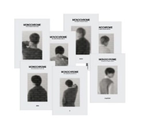 BTS Postcard Book POP-UP : MONOCHROME MNCR 2024 MD in seoul