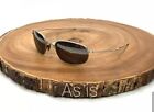 OAKLEY Sunglasses Squared Wire As is Silver Frame Titanium Vintage