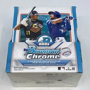 2021 Bowman Chrome Baseball Hobby Box Sealed
