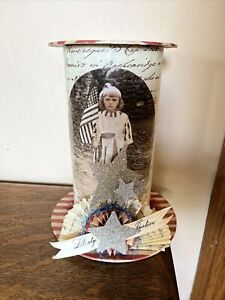Bethany Lowe Dee Foust Fourth Of July Hat Box Retired