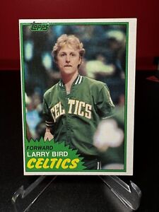 1981-82 Topps - #4 Larry Bird (A1)