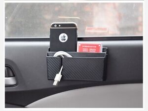 Car Storage Box Pocket Organizer Mobile Phone Charge Box Holder(Large)