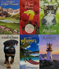 2024-2025 2YR 2-Year Monthly Pocket Purse Planner Calendar Diary Book 3x6 4x6