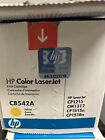 New ListingGenuine HP 125A CB542A Yellow Toner Cartridge 1.4K Page HP LaserJet CP1215 NEW