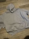 Lot Of 3 Gildan Blank Gray Pullover Size Adult 5XL Hoodie Hooded Sweatshirt