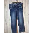 Grace in LA Jeans Womens 17 Juniors Stretch Mid Rise Bootcut Med Wash Fade