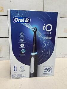 New ListingOral-B iO Series 4 Electric Rechargeable Toothbrush with Brush Head - Black