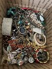 Medium Flat Rate Box Full Of Good Costume Jewelry, Over 200 Pieces
