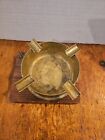Trench Art Ashtray From Military Shell Casing 110MM Replica Brass Heavy