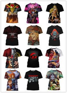 HOT SALES! !  New Fashion Thundercats 3D Printed Casual T-shirts for Women/men