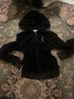 Black Juicy Couture Tracksuit Size S Gold Embroidery