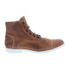 Bed Stu Leonardo F479009 Mens Brown Leather Lace Up Casual Dress Boots 11.5