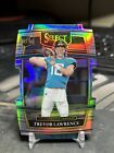 TREVOR LAWRENCE 2021 Select Concourse Silver Die-Cut Prizm Rookie RC #43