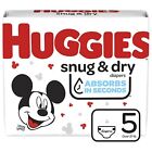 Huggies Snug & Dry Baby Baby Diaper Size 5 Over 27 lbs. 51473 22 Ct
