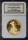 1990-W $50 American Gold Eagle - NGC PF70 Ultra Cameo - ✪COINGIANTS✪