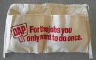 Vintage Advertising DAP For Jobs You Only Want To Do Once Canvas Nail Apron