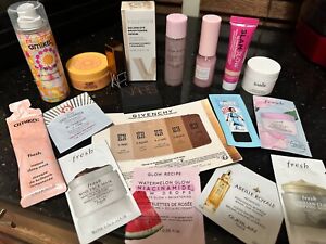 New ListingLot of 18 Deluxe / Travel Size (Hair, Skin Care, Makeup, Beauty Product Samples)
