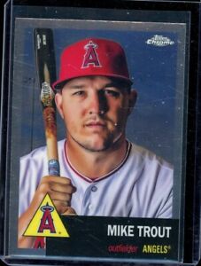 2022 Topps Chrome Platinum Mike Trout #50