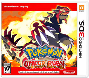 Omega Ruby 3ds Nintendo Sealed Pokemon Pokémon 2014 Factory New Brand Cib Tested