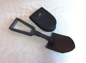 New ListingGerber Black Folding Shovel Entrenching Tool E-Tool with Sheath Pouch