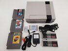 NES Console Bundle with Super Mario Bros. 1,2,3 and 2 Controllers