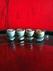 Vintage lot of our 1950's Amphenol microphone Locknut Receptacle connector # 1
