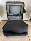 Emerson EWC09D5 9 inch CRT DVD Combo TV Travel Retro Gaming Works! With Case!