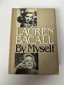 Lauren Bacall By Myself 1978 HBDJ Autobiography