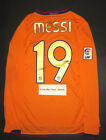 2006-2007 Nike Authentic FC Barcelona Long Sleeve Lionel Messi Jersey Shirt Kit