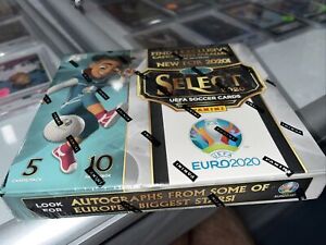 2020 Panini Select EURO 2020 Preview Soccer Factory Sealed H2 Hybrid Hobby Box