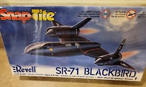 Revell SR-71 Blackbird Snap Tite 1/72 Level 1 Plastic Model Spy Airplane Kit 8+