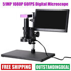 51MP 1080P 60FPS Digital Microscope with HDMI USB Camera 180X Lens 11.6