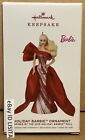 Hallmark 2019 Holiday Barbie Ornament 5th in Series Candy Cane Dress Mint in Box