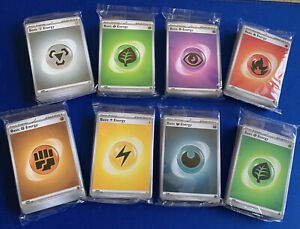 Pokemon Temporal Forces Energy Card Sealed Packs - 50 cards per pack