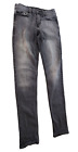 Hollister Mens Size W26 L30 Mens Stacked Skinny Stretch Black Denim Jeans